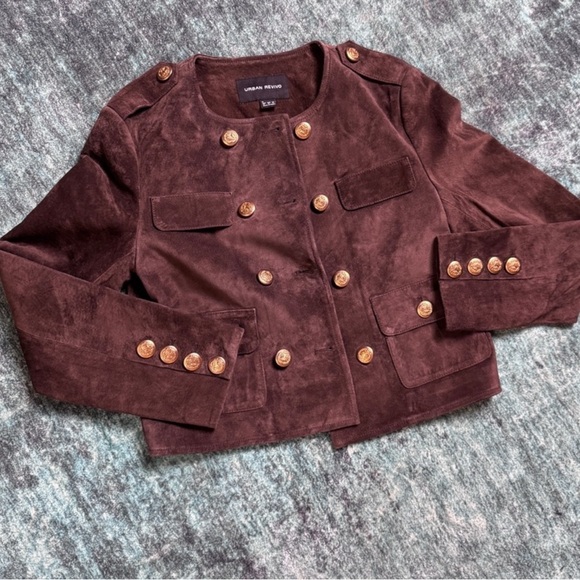 Elegant Brown Double-Breasted Women's Blazer Never worn!!! - Picture 9 of 10